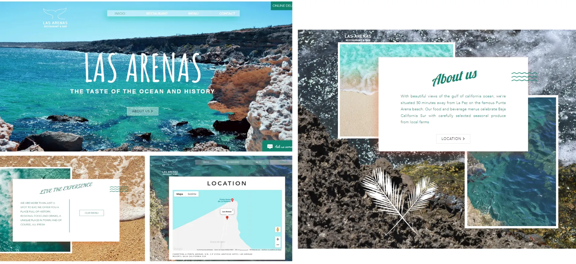 Sitio web Arenas